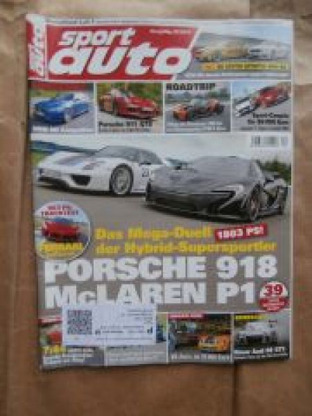 sport auto 12/2014 BMW M5 Competition F10, 911 GTS (991),KTM x-B