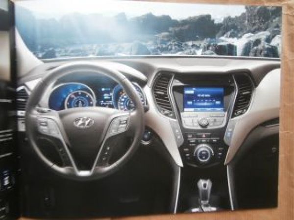 Hyundai Santa Fe Mai 2015 Prospekt NEU