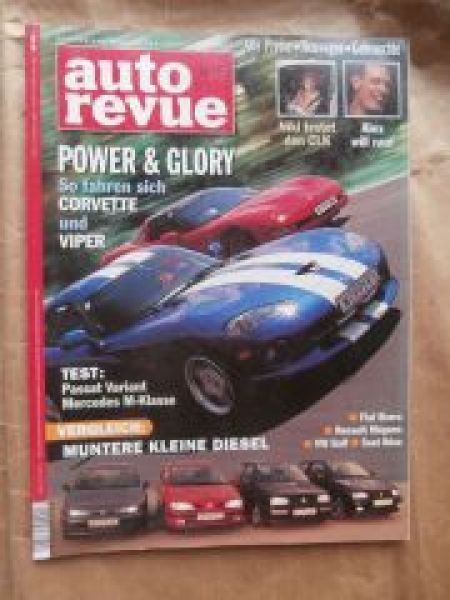 auto revue 8/1997 BMW 323ti Compact E36/5, Xsara,Corvette vs. Vi