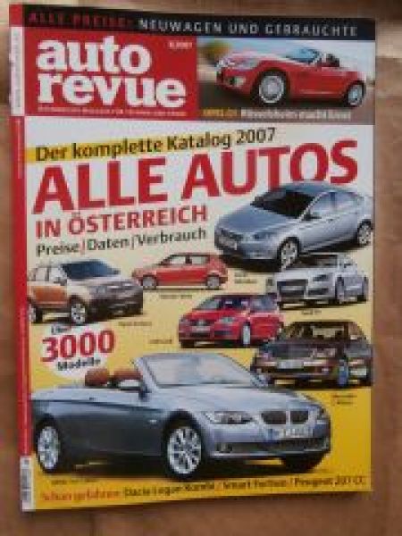 auto revue 3/2007 Alfa 159 2.4JTDM Dauertest,BMW X5 3.0d E70
