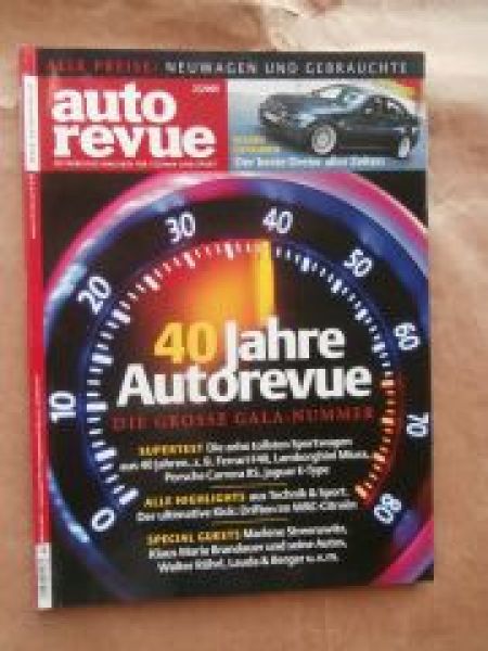 auto revue 2/2005 40 Jahre Autorevue,BMW E90,Bentley Continental