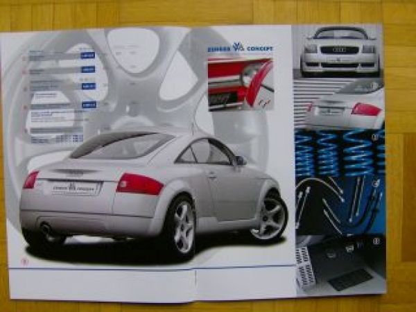 Zender Audi TT Prospekt 5/1999 NEU Typ 8N