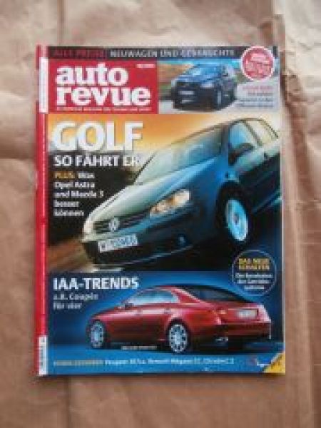 auto revue 10/2003 Mercedes Benz CL65 AMG BR215,Astra,Golf V