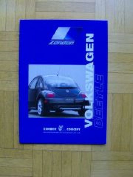 Zender VW Beetle Prospekt 12/1998 NEU