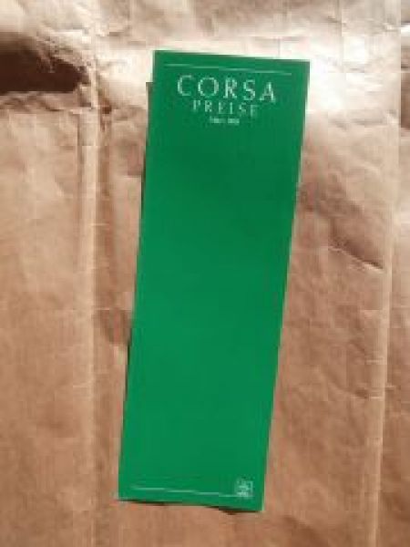 Opel Corsa A Swing GL GT November 1987