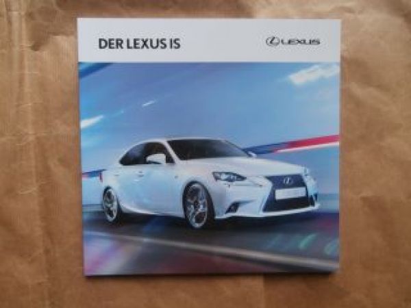 Lexus IS 200t 300h F Sport Executive Luxury August 2015 NEU