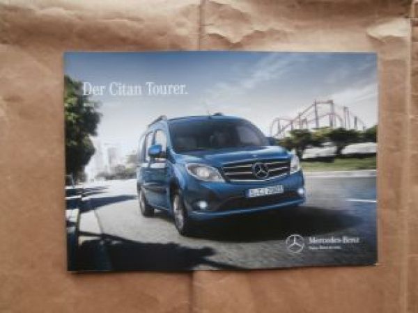 Mercedes Benz Citan Tourer Prospekt April 2015 NEU