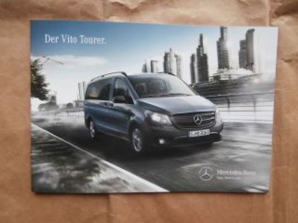 Mercedes Benz Vito Tourer Prospekt Juni 2015 NEU