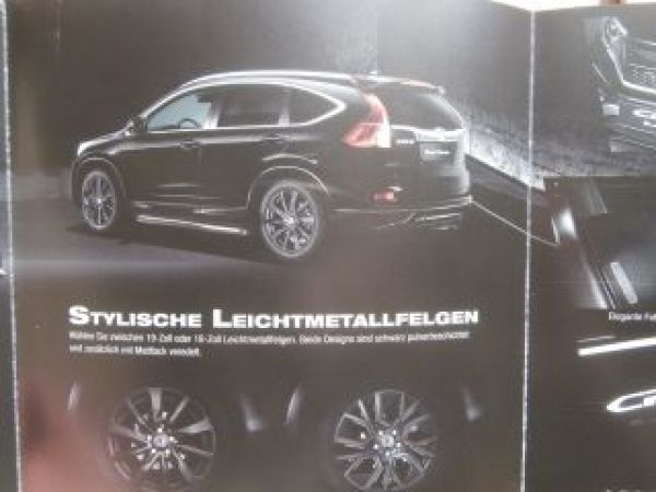 Honda CR-V Black Edition Sonderprospekt A5 Format NEU
