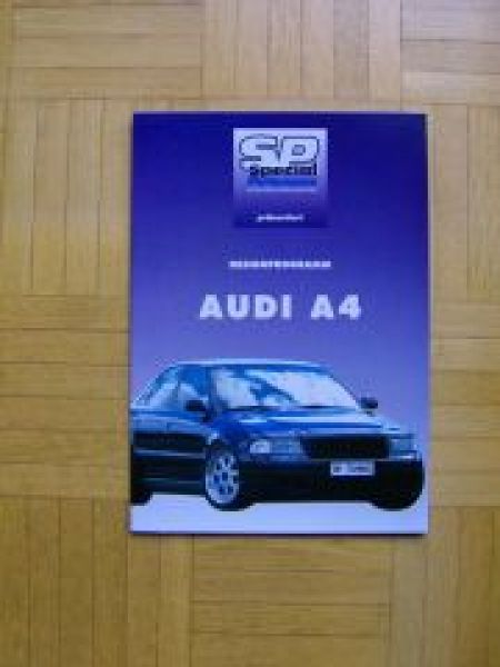 SP-Tuning Audi A4 Designprogramm Prospekt +Preisliste 1998
