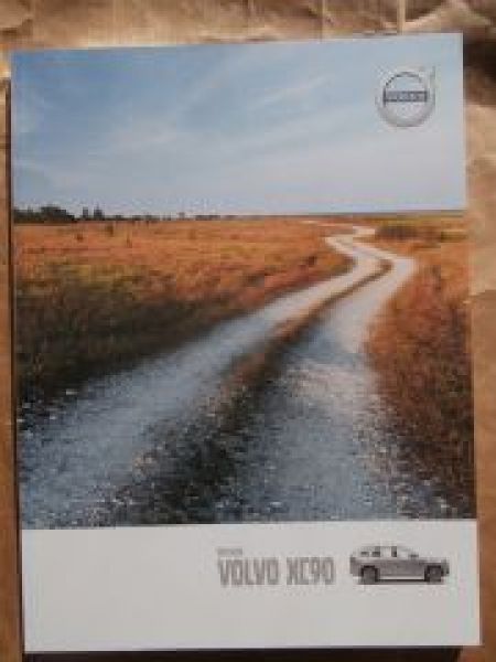 Volvo XC90 R Design +Inscription Prospekt 2015 NEU