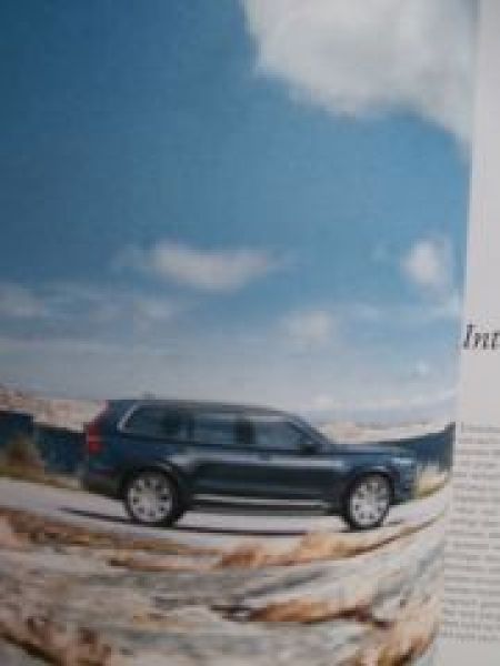 Volvo XC90 R Design +Inscription Prospekt 2015 NEU