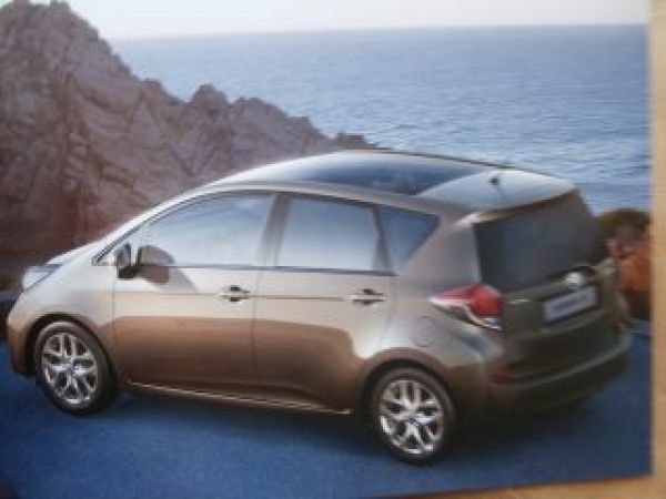 Toyota Verso-S Prospekt Juli 2014 NEU