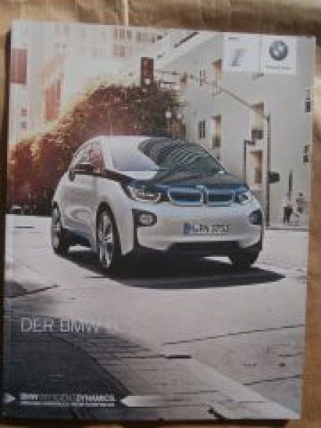 BMW i3 (i01) +Range Extender Prospekt März 2015 NEU