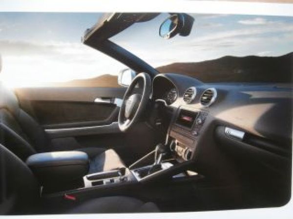 Audi A3 (8P) Prospekt +Preisliste Januar 2008
