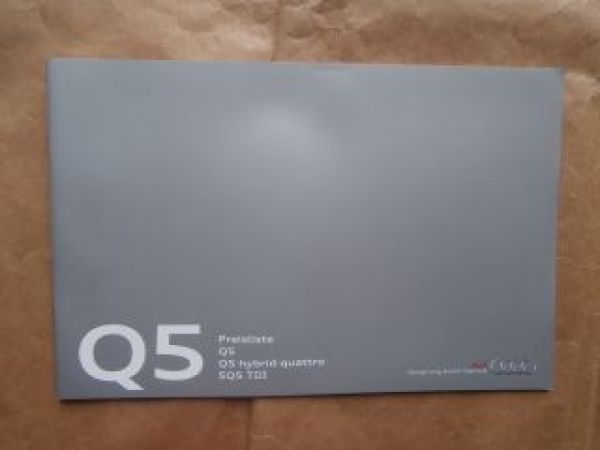 Audi Q5 +hybrid quattro + SQ5 TDI Mai 4.2.2013 NEU