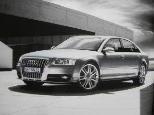 Audi S8 Typ D3 4E Prospekt Oktober 2005