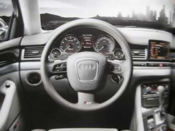 Audi S8 Typ D3 4E Prospekt Oktober 2005