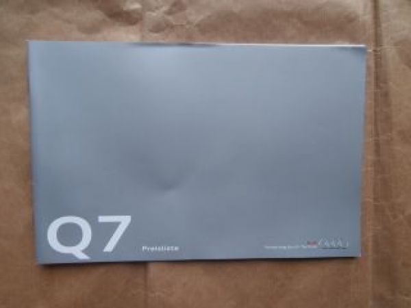 Audi Q7 Preisliste April 2014