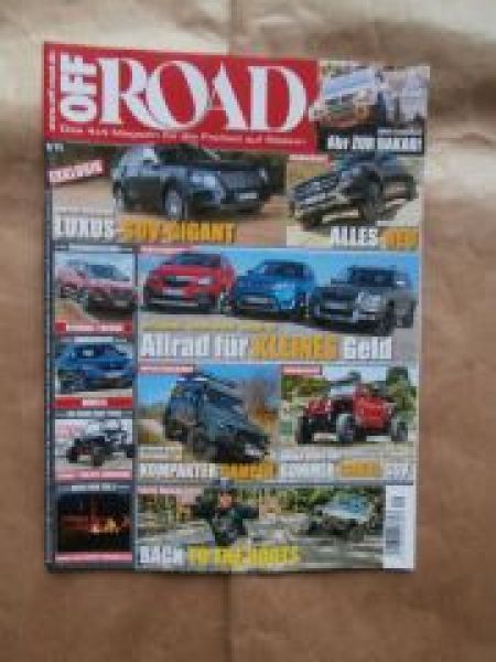 Off Road 9/2015 Bentley Bentayga,GLC,X3 NeoRaid,X5 xDrive40e,