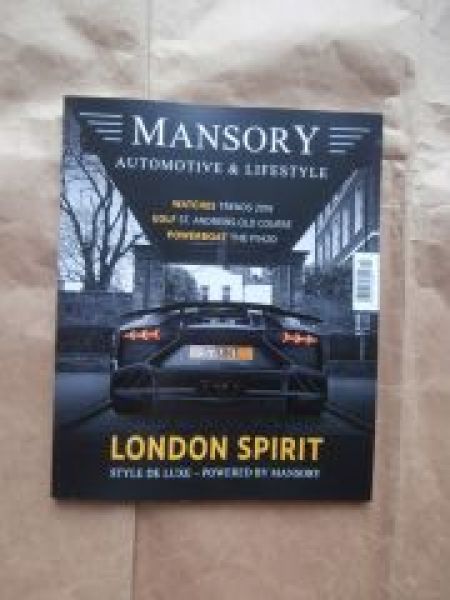Mansory Automotive & Lifestyle Nr.10 Lamborghini Aventador