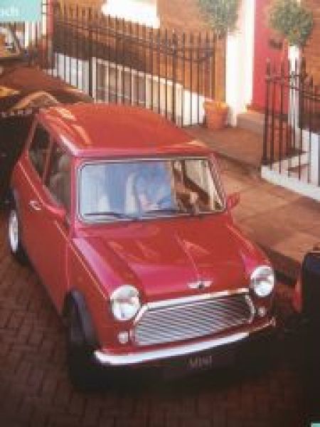 Mini MK VII +Cooper +Zubehör Prospekt Mai 1997 +Preisliste,