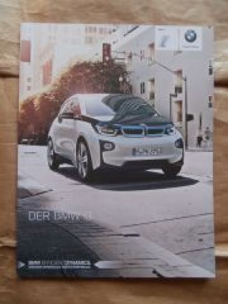 BMW i3 (i01) +Range Extender Prospekt September 2015 NEU