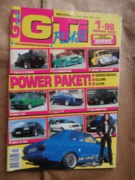 GTI plus 1-98 Käfer,R5,Polo 2 FF Coupé,Golf1 GTi,Punto GT,Derby