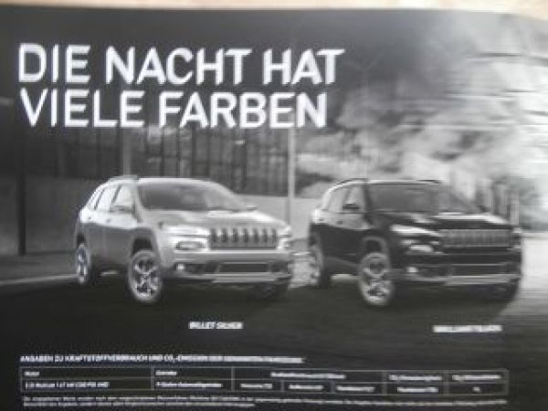 Jeep Cherokee Nigh Eagle Prospekt November 2015 NEU