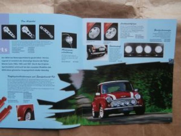 Mini Original Zubehör Prospekt Oktober 1998 NEU