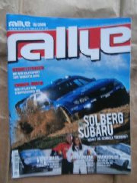 rallye magazin 10/2008 Gruppe B,Solberg vs. Subaru