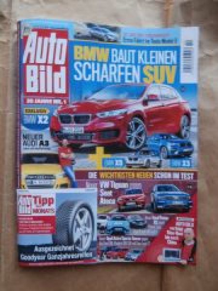 Auto Bild 14/2016 Porsche 718 Boxster S,Tesla Model 3,A3 Sportba
