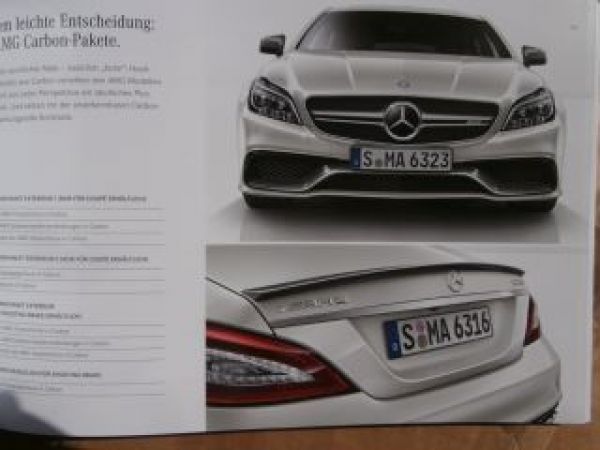 Mercedes Benz CLS220d 250d 350d 400 500 CLS63 +S AMG 12/2015