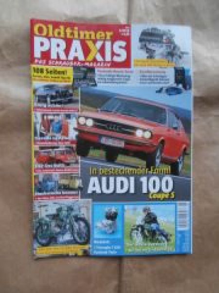 Oldtimer Praxis 5/2015 Lancia Aurelia B20 GT,Audi 100 Coupé S