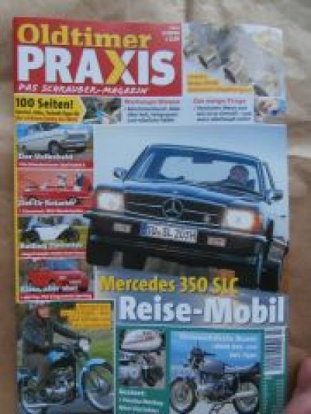Oldtimer Praxis 3/2016 Opel Kadett A, Mercedes 350SLC R107