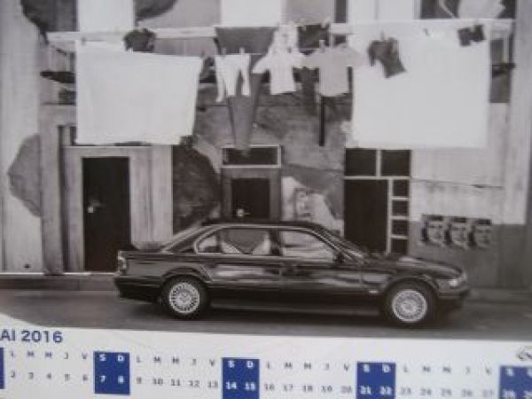 Otto mobile Kalender 2016 E12 Alpina E28 E34 Calibra E38