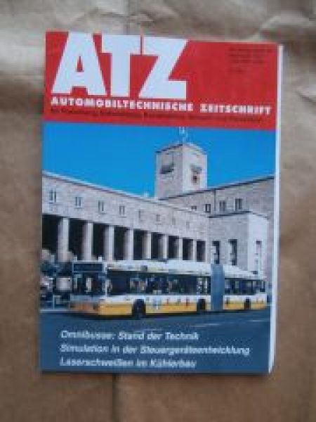 ATZ 12/1997 Omnibusse Stand der Technik,Simulation in der Steuer