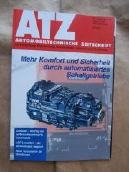 ATZ 10/1997 automatisiertes Schaltgetriebe,Zuheizer,LED-Leuchten
