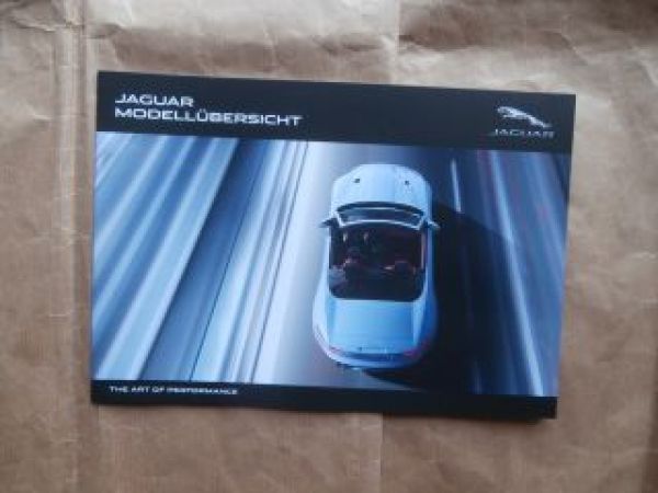 Jaguar Modellübersicht XE XF F-Type Coupé +Cabriolet XJ F-Pace