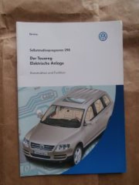 VW Touareg (7L) Elektrische Anlage Konstruktion & Funktion 9/200