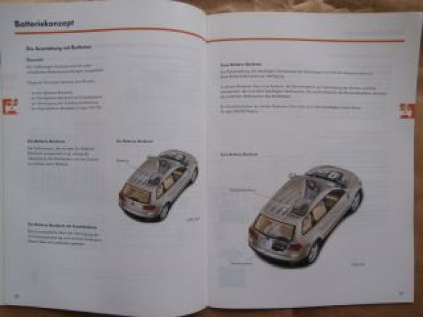 VW Touareg (7L) Elektrische Anlage Konstruktion & Funktion 9/200