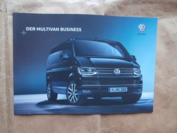 VW T6 Multivan Business TSI TDI BMT November 2015