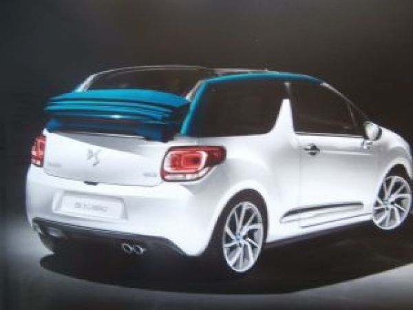 Citroen DS3 +Cabriolet Prospekt September 2015 NEU