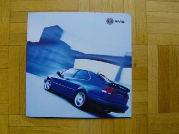 Saab vs. Alltag Prospekt mit 9-3 Viggen 2000 NEU