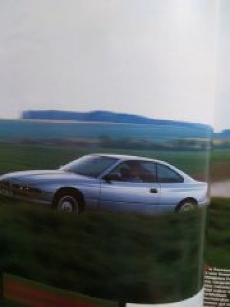 auto revue 6/1990 BMW 850i E31,Mazda MPV,Renault 21 TXI,