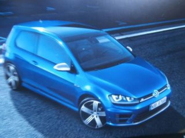 VW Golf VII R Oktober 2015 Prospekt NEU