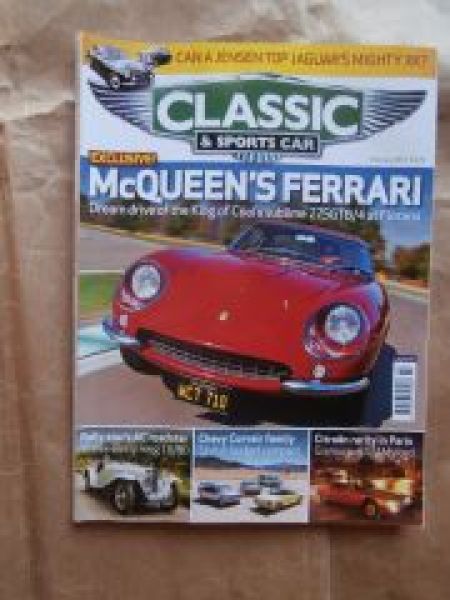 Classic & Sports Car 2/2014 McQueens Ferrari 275 GTB/4,Citroen S