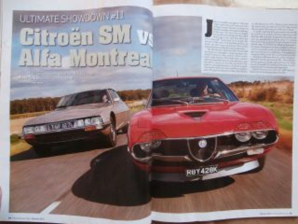 Classic & Sports Car 2/2010 Alfa Romeo Montreal vs. Citroen SM,
