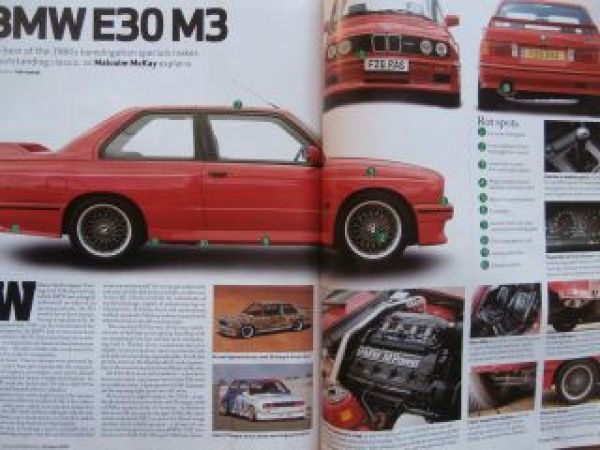 Classic & Sports Car 10/2009 BMW M3 E30 Buyers Guide,