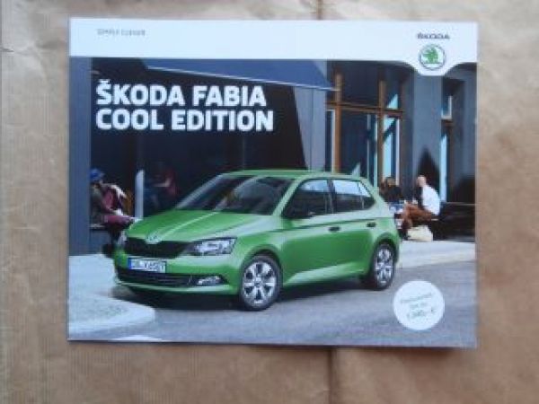 Skoda Fabia (NJ) Cool Edition November 2015 NEU